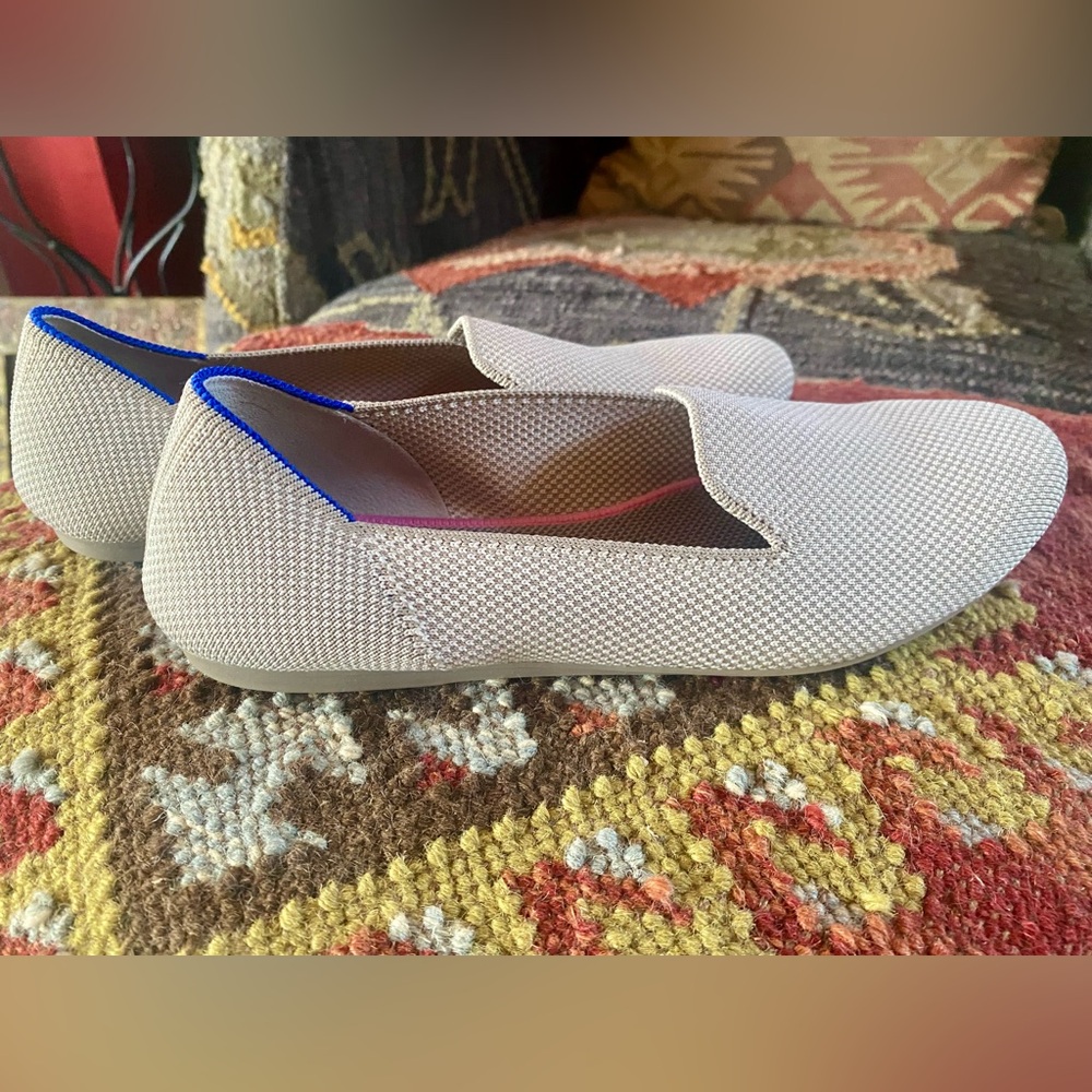 EUC Rothy’s “The Loafer” in almond taupe – Women’s Size 7.5 🌼 with inserts 🌷 - Picture 6 of 11